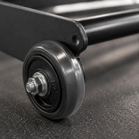 4 Wheel Core Quiet Rolling 4 Wheel Core Roller 360° Rotation Exercise Apparatus for Home Gym