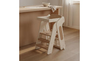 Grow Together High Chair Foldable Toddler Step Stool Multi-Use for Dining Room