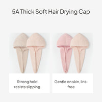 Super Absorbent Quick Dry Hair Towel Cap for Women