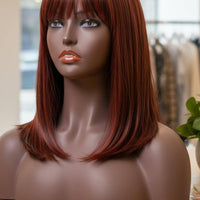 Hairpiece Display Head Lifelike Makeup Female Mannequin Head Stable Base Female Display Bust for Retail Store, Salon, Commerce Show