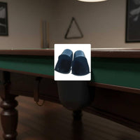 6 Pieces Black Billiard Pocket Billiard Pockets Heavy Duty Game Equipment for Arcade