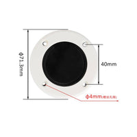 Boat Scupper Drain with Flapper Corrosion-Resistant Boat Scupper Drain with Ball Self-Bailing Valve Leak-Proof for Yachts, Boats