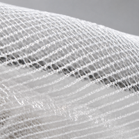 Ivory Garden Netting for Fruit Protection, 100m PE Mesh Netting Roll, Greenhouse & Raised Bed Barrier, Fine Screen Mesh for Prevention