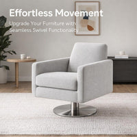 Premium Thickened Chair Base, Stainless Steel Swivel Chair Base Replacement, Metal Chair Base for Living Room, Dining Chair Base for Home Use