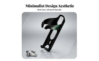Lightweight Carbon Fiber Bike Bottle Holder Ultra-Light Aerodynamic Bottle Holder Secure Hold Cycling Drink Bracket Long-Lasting for Mountain Biking
