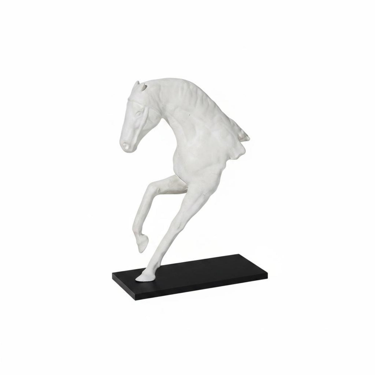 Rearing Horse Sculpture Detailed Sculpting Rearing Horse Statue Decorative