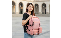 Unisex Laptop Backpack Laptop Backpack Hand Luggage Size Large Capacity Rucksack with Pouch for College Students, Commuters