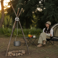 camping tripod hanger