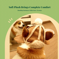 Dog Coat & Hat, Small Dogs, Winter, Ear Hole Design