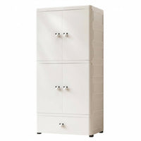 Interlocking Cube Wardrobe Large Capacity children's Furniture Easy Assembly