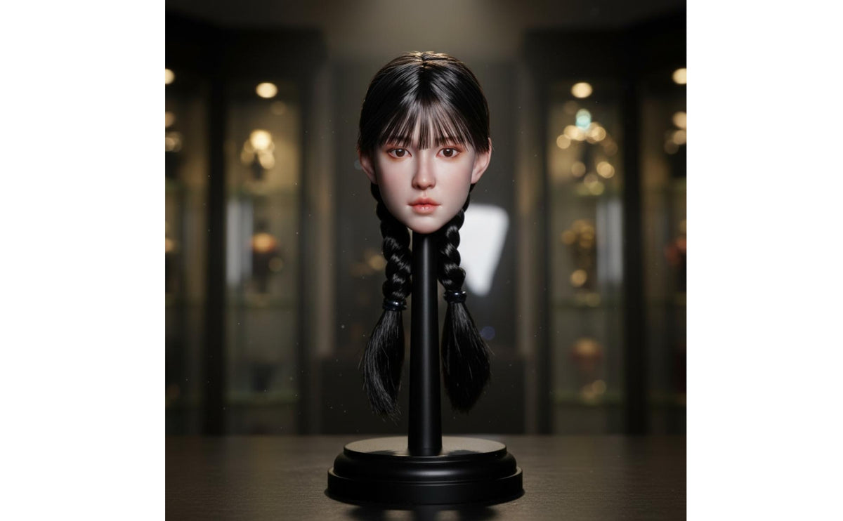 1/6 Female Head Headpiece for 12-Inch Figures