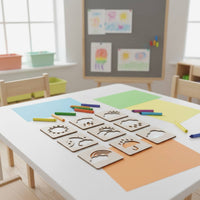 9 Pieces Moon and Stars Stencil Easy to Use Sun and Atmospheric Stencil Reusable Painting Template for School Project