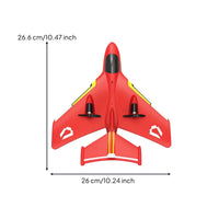 Expanded Polypropylene Foam Fixed-Wing RC Aircraft Crash-Resistant RC Airplane Lightweight Airplane with Controller Control Long-Lasting for Beginners