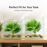 Artificial Aquarium Plants for Fish Tank Decoration and Reptile Habitats