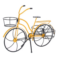 Cycle Plant Stand Vintage Cycle Planter Metal Furniture for Balcony