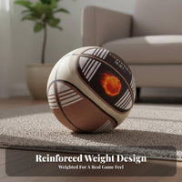 Low Noise Silent Basketball Realistic Feel Quiet Dribble Basketball High Rebound for Children 7+, Beginners, Indoors, Apartment, Dorm Room