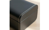 PU Leather Watch Box Inner Pillow Flip-Flip-Lid Watch Box Hinged Lid