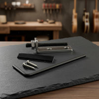 Adjustable Electric Guitar Bridge Silver Guitar Bridge with Hex Wrench Compact Hardware Long-Lasting for Luthier