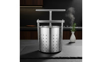 Multifunctional Stainless Steel Juice Press Heavy Duty Manual Fruit Juicer Easy to Clean Hand Press Juicer