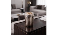 Aluminum Cylinder ornament Minimalist Geometric Sculpture Lustrous Decorative Piece for Interior Designers