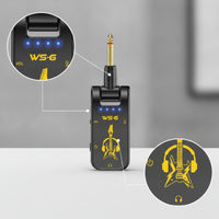 Portable Guitar Headphone Amplifier Compact Guitar Headphone Amp Pocket Amp for Guitarists, Beginners, Late-Night Practice, Home Rehearsal, Travel