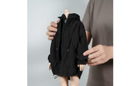 1/6 Scale Clothes Functional Fastener 1/6 Scale Doll Jacket Doll Outerwear Adjustable Drawstrings BJD Utility Jacket Soft