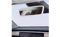 Precise Fit Silicone Rearview Mirror Cover Flexible Silicone Rearview Mirror Frame Scratch Resistant Automotive Decoration Stylish Accent