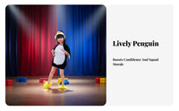 Penguin Performance Outfit Soft Material Children's Penguin Costume 3D Filling for Kids, Boys, Performances, Parties, Halloween