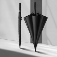 Large Umbrella with Double-Layer Canopy Windproof Umbrella with Double Canopy Heavy Duty for Business Professionals, Commuters, Commuting, Travel