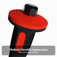 Concrete Cutting Tool Vanadium Steel Alloy Steel Flat Head Cutting Tool Solid-Core Design Hand Tool for Masons, Construction Workers, Metalworking