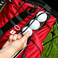 Golf Ball Holder with Padded fastenerPadded Golf Ball Clip Metal for Golfers, Driving Range