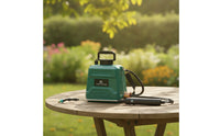 Electric Garden Sprayer with Dispensing Pole Powered Garden Sprayer with Shoulder Strap Portable for Gardeners, Yard, Patio