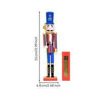 Nutcracker Guard Festive Nutcracker Figurine Eye-Catching for Mantel