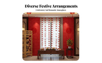 Double Happiness Character banner Traditional Chinese Design nuptial decoration