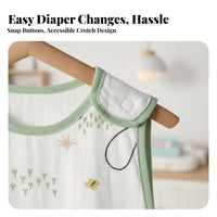 Antipush Design Sleeveless infant Swaddle Breathable textile sleeping bag Easy Diaper changes Sleeping Bag Machine launderable for Newborns, Infants, young children, Air-Conditifirstd Rooms, nightperiod, rest period period, Nursery