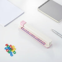 30-Hole Paper Punch Portable Multi Hole Puncher Ergonomic Lever for Teachers