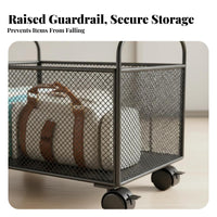 Large Capacity Rolling beneath-desk Book storage unit With casters beneath-desk Storage container Stackable Design School Supply adaptable for Students, educators, Home Organizers, Classroom, Study Room, Office, Bedroom
