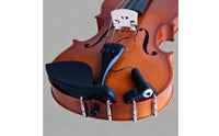 Circular Opening Clamp-on Violin Pickup Silver Hardware Wood Contact Violin Pickup