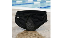 Drag Shorts Quick-Drying Pocket Resistance Shorts Double-Layer for Lap Swimming
