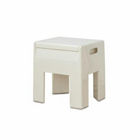 Multi-Functional Round Storage Cabinet Minimalist Design Round Tiered Cabinet Space-Saving Nightstand Modern design & design for Apartment Dwellers, Students, property owners, Bedroom, Living Room, Entryway, Bathroom