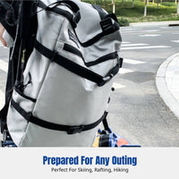Large Capacity Ski Backpack, Outdoor Waterproof Gear Bag, Double Shoulder, Drifting, Swimming, Hiking, Sports Storage