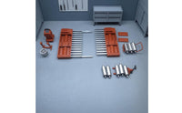 1:64 Scale Dynamometer Model Handmade Miniature Display Piece Printed Decal Resin Model Prop
