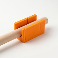45-Degree Saw Guide with Anti-Slip Pad Compact Dowel Cutting Guide Straight-Cut Tool Versatile for Woodworkers, DIYers, Woodworking, Workshop