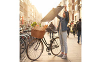 Bike Basket Cover  Adjustable Bike Basket Cover Universal for Commuting