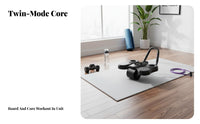 Abdominal Wheel with Elbow Support Ergonomic Design Automatic Return Ab Wheel Elbow Support Abdominal Wheel Non-Slip