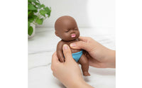 3 Pieces Funny Look Mini Squishy Figure Anxiety Relief Baby Stress Doll Portable Squishy Baby Toy Easy to Clean for Office, Home