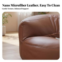 Single-Person Lounger Bean Bag Sofa Relaxing Design Lounge Chair Modern design Floor Seating formConforming for Adults, Students, video game enthusiasts, Balcony, Living Room, perusing alcove, Fireside