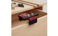 Accurate Measurement Cabinet Handle Jig Aluminum Alloy Cabinet Door Drill Jig Time-Saving for Carpenters, Woodworkers