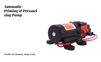 DC Electric Water Pump Small Design Automatic-Priming Pressure Pump Fluid Handling Equipment Dry Operate Capability