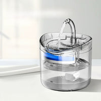 Cat Water Fountain Quiet Pet Drinking Fountain Waterer Electric Corded for Cats, Apartments, Kitchen